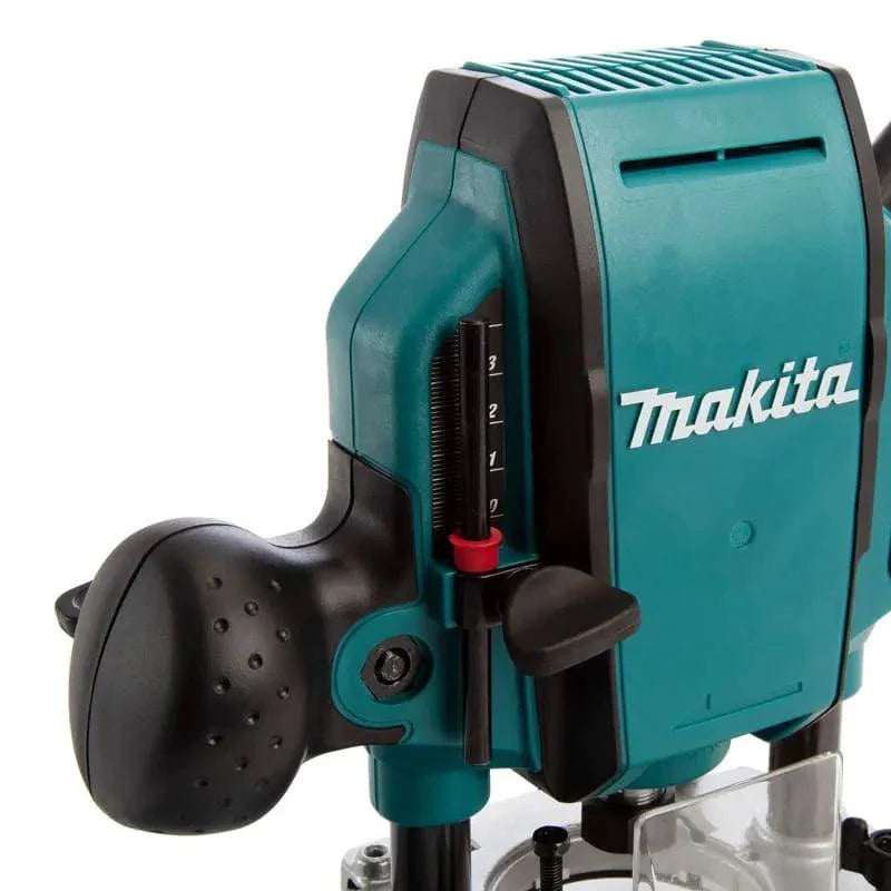 Défonceuse Makita Ø8mm 900W I Coffret MAKPAC RP0900XJ ✨Comme neuf