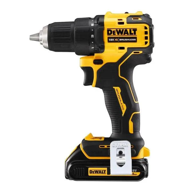 Perceuse visseuse à percussion DeWalt 18V Li-Ion + 2 batteries 4Ah et 2Ah en sac de transport DCD708MDR-QW ✨Comme neuf