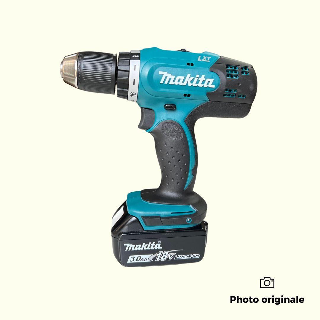 Perceuse visseuse Makita 18V Li-Ion + 2 batteries 3Ah en coffret DDF453SFX1 ✨Comme neuf
