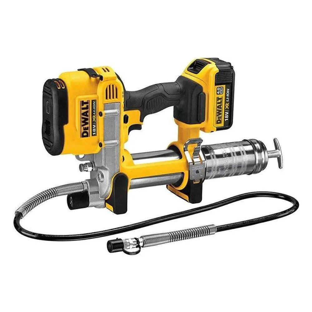 Pompe à graisse DeWalt 18V Li-Ion 690bar + 1 batterie 4Ah en coffret DCGG571M1-QW ✨Comme neuf