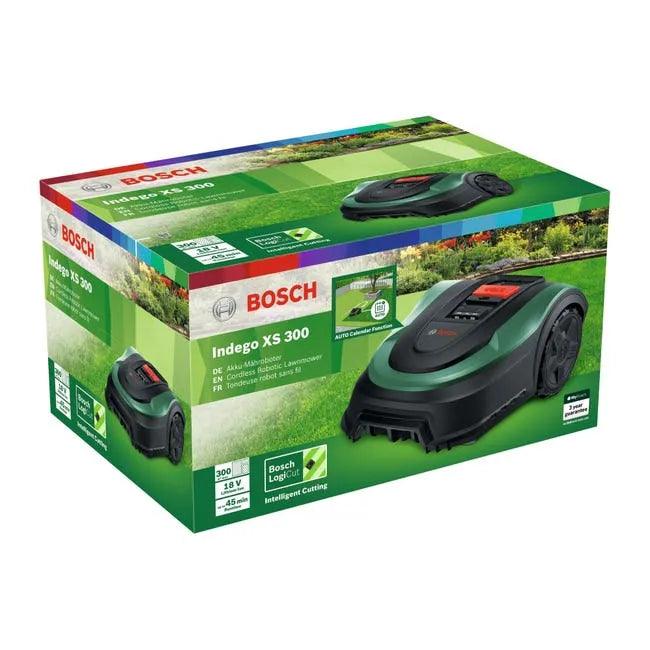 Tondeuse robot Bosch pro 18V avec batterie intégrée + station de charge Indego XS 300 ✨Comme neuf